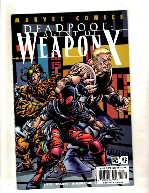 Deadpool # 58 (2) NM Marvel Comic Book 1st Print X-Men X-Force Wolverine CJ13