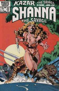 Ka-Zar the Savage #22 FN ; Marvel | Shanna