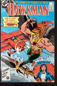 Hawkman #4 Direct Edition (1986) 2nd Appearance of Zatanna in Silver Age