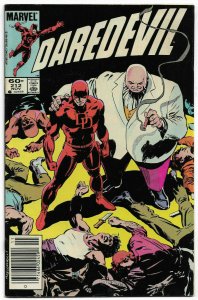 DAREDEVIL#212 VF/NM 1985 'KINGPIN' NEWSTAND EDITION MARVEL COMICS 