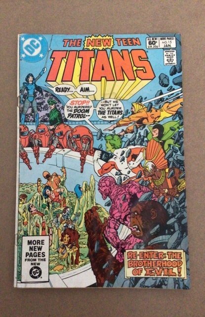 The New Teen Titans #15 Direct Edition (1982)