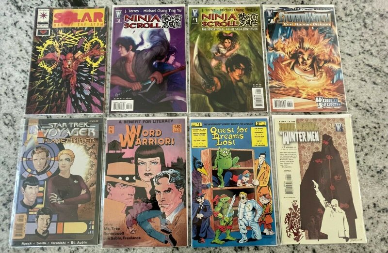 8 Comics Winter 5 Dreams Warriors 1 Trek 2 Stormwatch 1 Ninja 1 3 Solar 29 DH31 