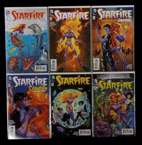 Starfire #5-10 Comic Run Lot Palmer Palmiotti Lupacchino DC Comics 2015 VF