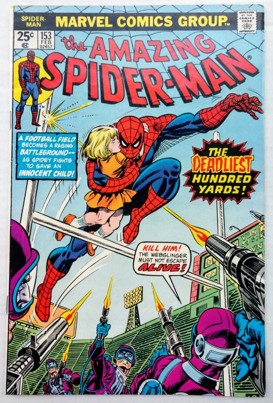 The Amazing Spider-Man #153 (VF)(1976)