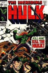 Incredible Hulk (1968 series)  #120, Fine- (Stock photo)