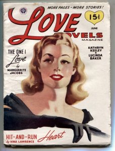 Love Novels Pulp June 1946- One I Love- Hit And Run 