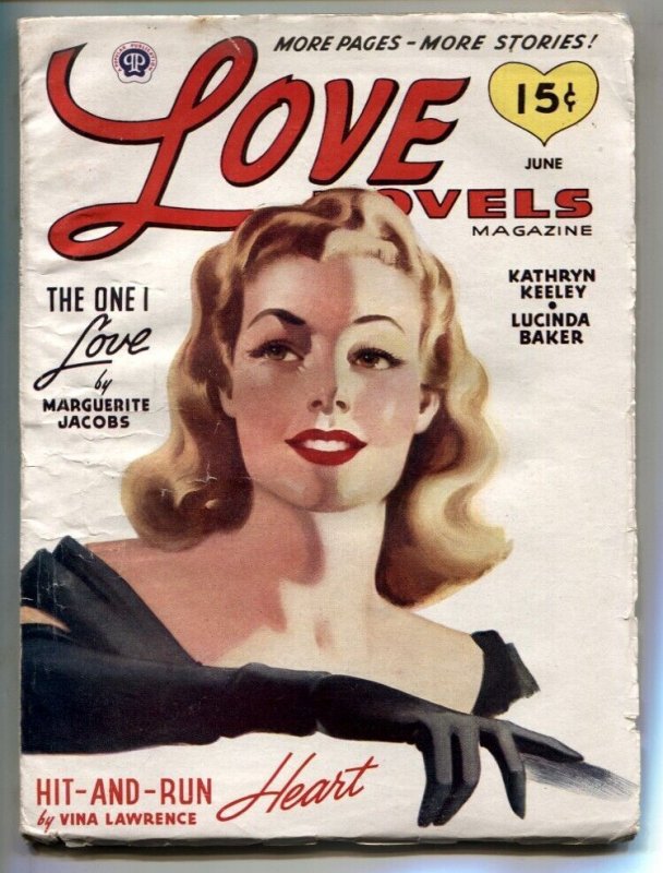 Love Novels Pulp June 1946- One I Love- Hit And Run