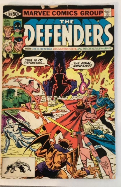 The Defenders #99 Direct Edition (1981)