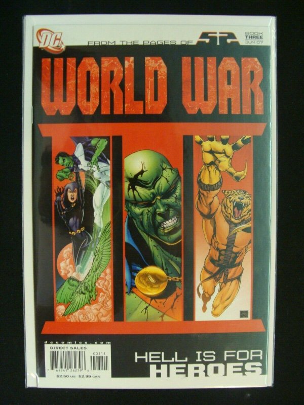 World War III #1-4 The New 52 Complete Set Run DC
