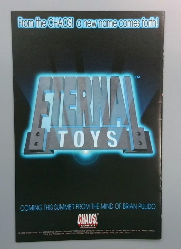 Evil Ernie #2, VF Chaos! Comics, 1998