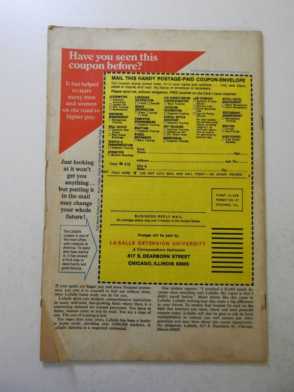 Chamber of Chills #3 (1973) VG+ Condition