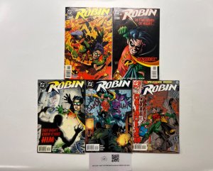 5 Robin DC Comic Books # 52 56 58 60 Batman Superman Wonder Woman Flash 51 JS42