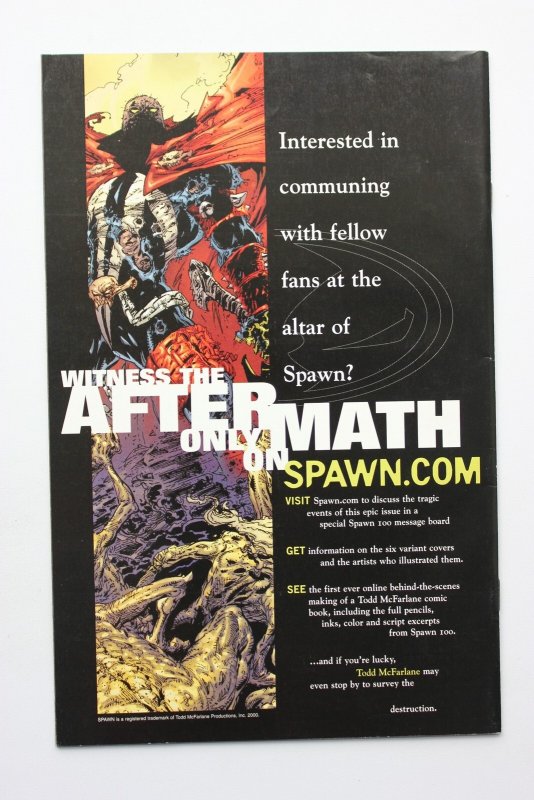 Spawn #100 (2000) NEWSSTAND NM