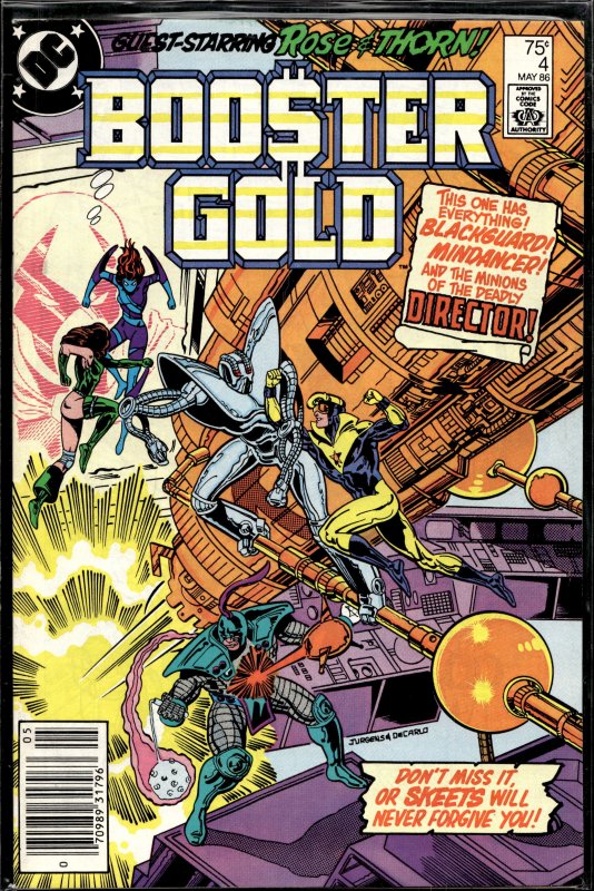 Booster Gold #4 (1986) Booster Gold