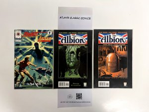3 Indie Comics Albion # 1 2 + Magnus & Nexus # 1 85 JS24