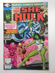The Savage She-Hulk #13 Direct Edition (1981) W/Man-wolf! Sharp VF+ Condition!