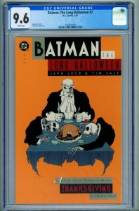 Batman The Long Halloween #2 CGC 9.6 COMIC BOOK  1996 4346834004