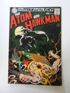 Atom and Hawkman #43 (1969) GD/VG condition subscription crease