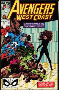 Avengers West Coast #48 Direct Edition (1989) West Coast Avengers / Avengers ...