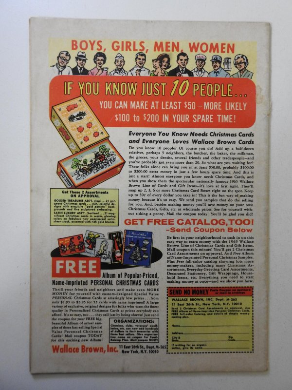 Detective Comics #342 (1965) VG Condition cover and 1st wrap detached top staple