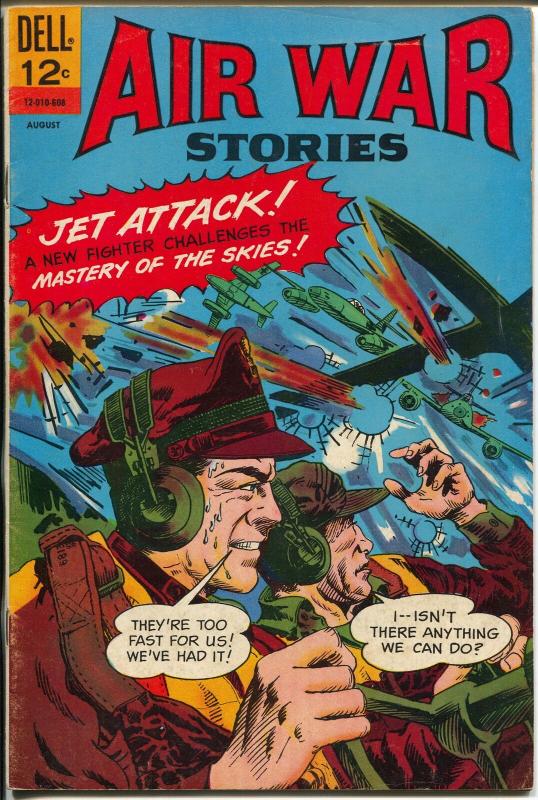 Air War Stories #8-1966-Dell-Korean War-WWII-Sam Clanzman-FN