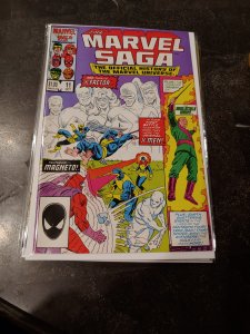 The Marvel Saga The Official History of the Marvel Universe #11 (1986)