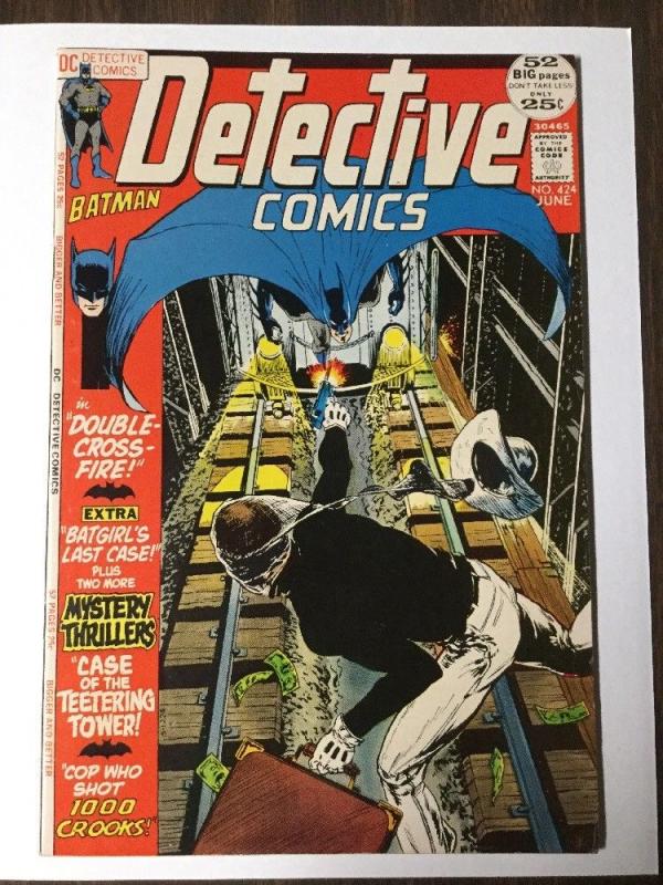 Detective Comics 424 Vf/Nm Very Fine / Near Mint 9.0