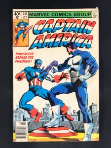 Captain America #241 (1980) First Battle of the Punisher vs Captain America