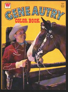 Gene Autry Color Book #1044 1975-39¢ cover price-photo cover-High grade unuse...