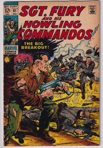 Sgt. Fury #61 (1968) Sgt. Fury