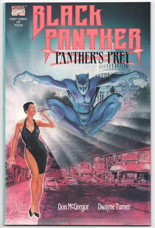 BLACK PANTHER PANTHER'S PREY #1-4 (Marvel Comics 1991) COMPLETE SET