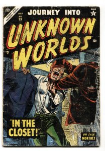 Journey Into Unknown Worlds #29 -- 1954 -- Atlas -- robot-rockets -- werewolf...