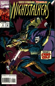 Nightstalkers #9 Direct Edition (1993) Morbius