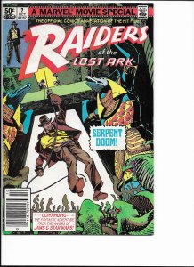 Raiders of the Lost Ark #2 Newsstand Edition (1981)