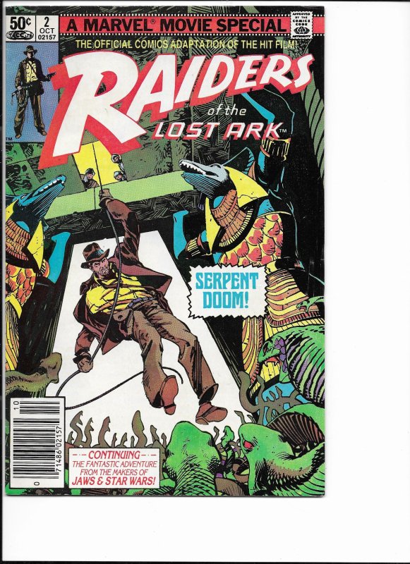 Raiders of the Lost Ark #2 Newsstand Edition (1981)