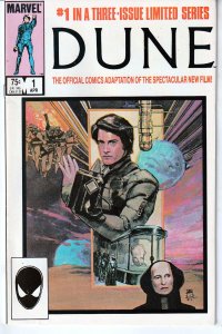 Dune #1 (1985)  Marvel's Adaptation of Twin Peaks David Lynch's Sci-Fi