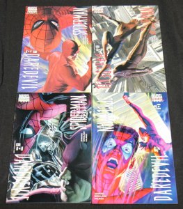 Modern Marvel DAREDEVIL/SPIDER-MAN #1-4 - 4pc Mid-High Grade Comic Lot VF-NM