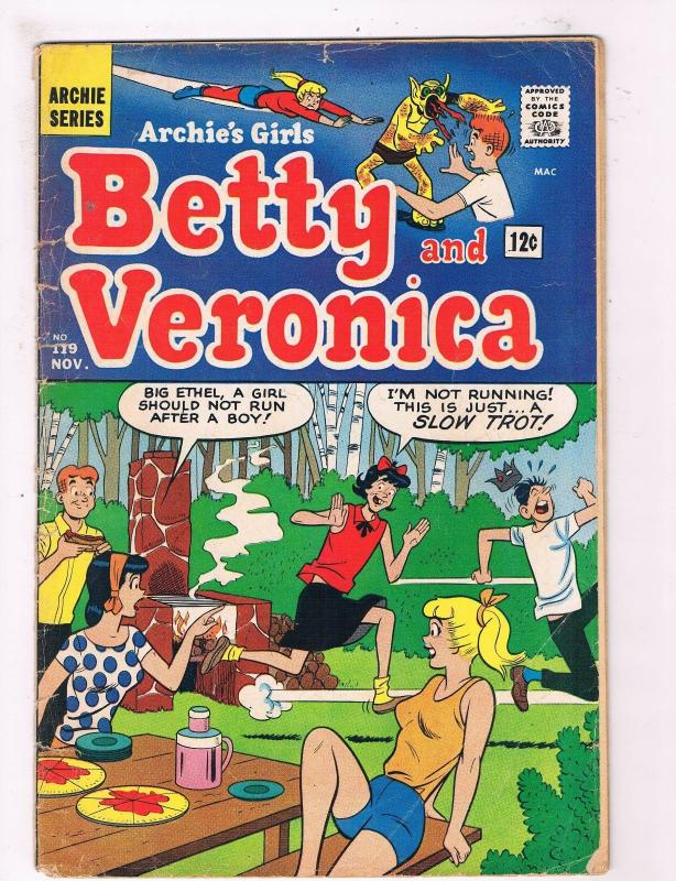 Archie's Girls Betty & Veronica #119 GD/VG Comic Book Silver Age Betty DE4