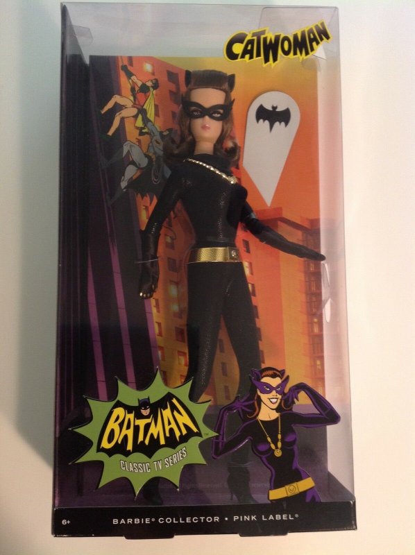 Barbie Collector Batman 66 Classic TV Series Catwoman doll Mint in sealed box