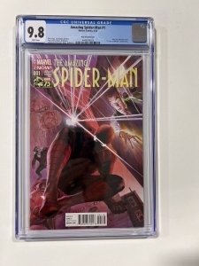 Amazing Spider-Man 1 CGC 9.8 2014 Marvel Comics Ross Variant Cover