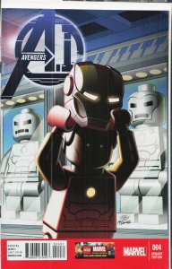 Avengers A.I. #4 Lego Cover (2013) The Avengers