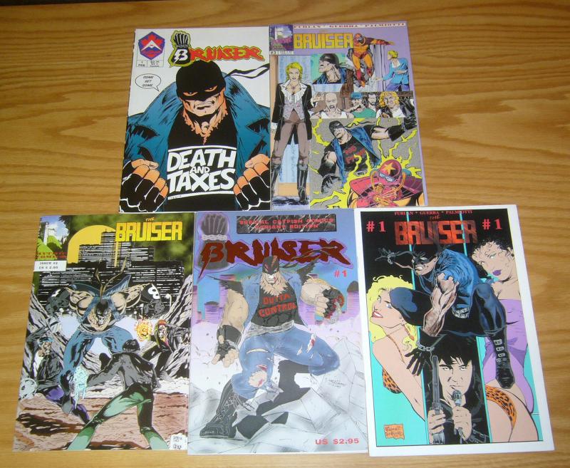 the Bruiser #1-3 VF/NM complete series + one-shot + variant - jimmy palmiotti