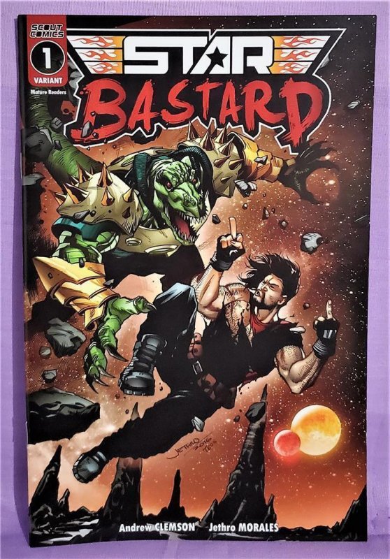 STAR BASTARD #1 Jethro Morales Retailer Incentive Variant Cover (Scout 2019)