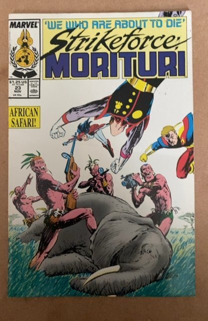 Strikeforce: Morituri #23 (1988)