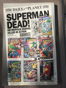The Death of Superman TPB 1st Print : DC 1993 NM; historic story
