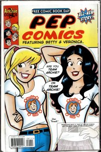 Pep Comics Featuring Betty and Veronica, Free Comic Book Day Edition (2011) B...