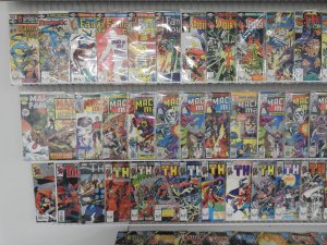Huge Lot 140+ Comics W/ Thor, Fantastic Four, Machine Man+ Avg VF- Condition!