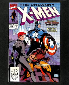 Uncanny X-Men #268 Wolverine Black Widow Captain America Team Up!