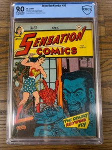 Sensation Comics #52 (1946) - graded 9.0