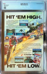 Spider-Man #12 Direct Edition (1991) - CGC 9.8 - Cert#4518179011